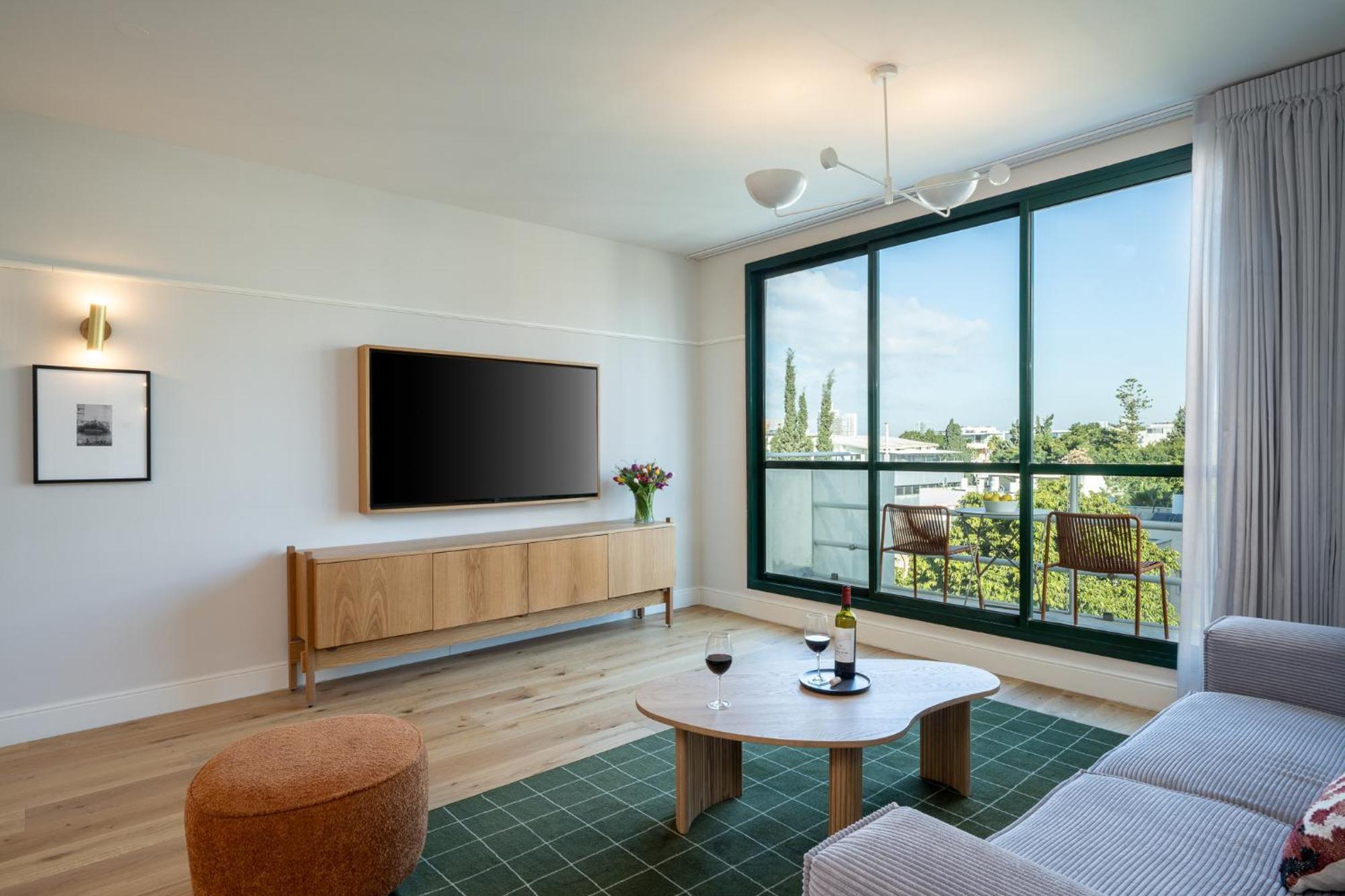One-Bedroom Apartment Balcony