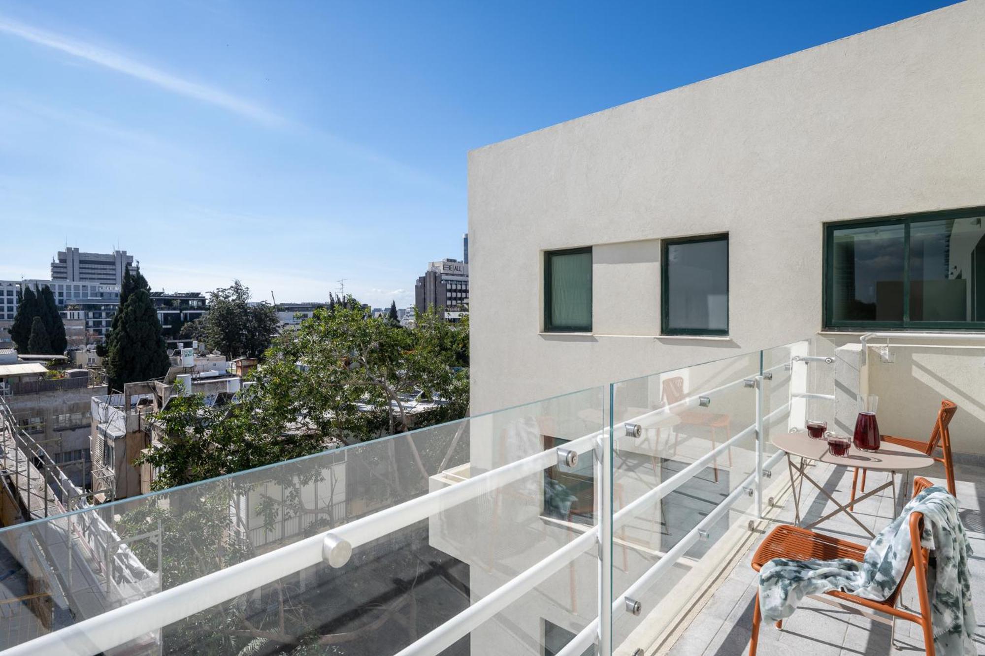 One-Bedroom Apartment Balcony
