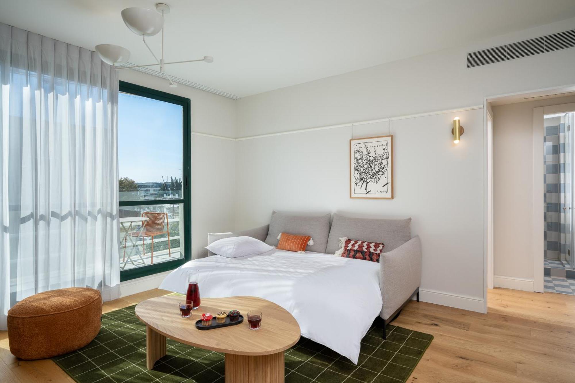 One-Bedroom Apartment Balcony