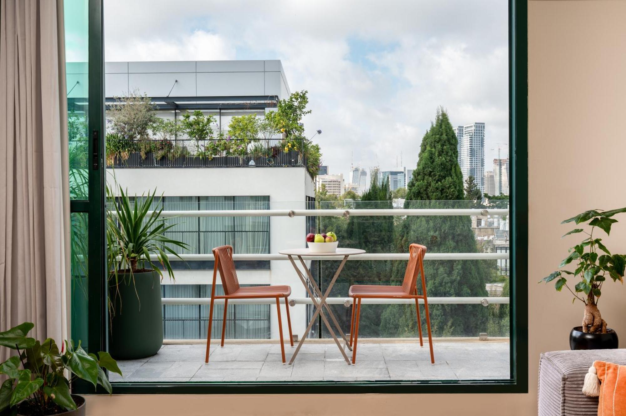 One-Bedroom Apartment Balcony