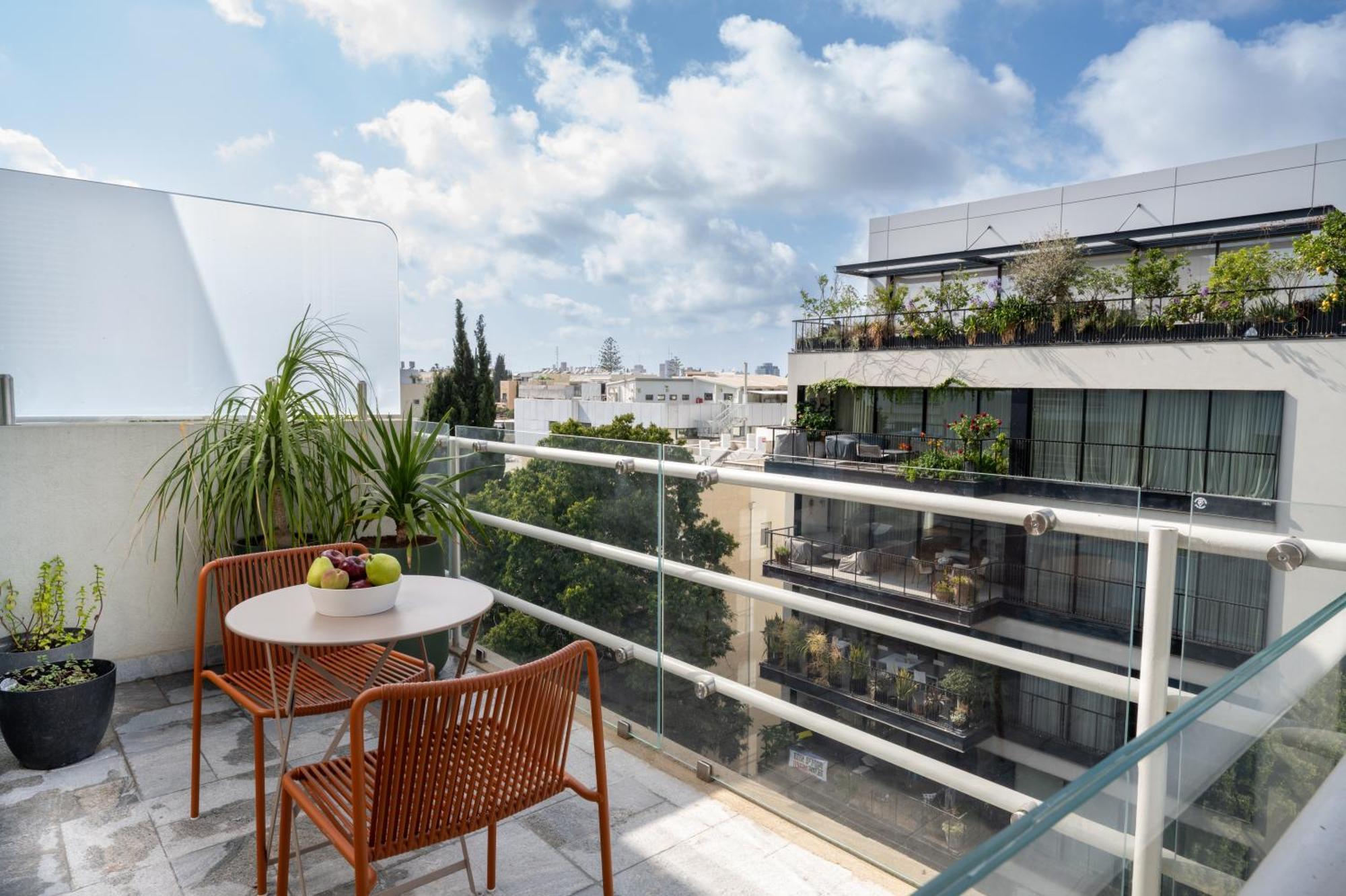 One-Bedroom Apartment Balcony