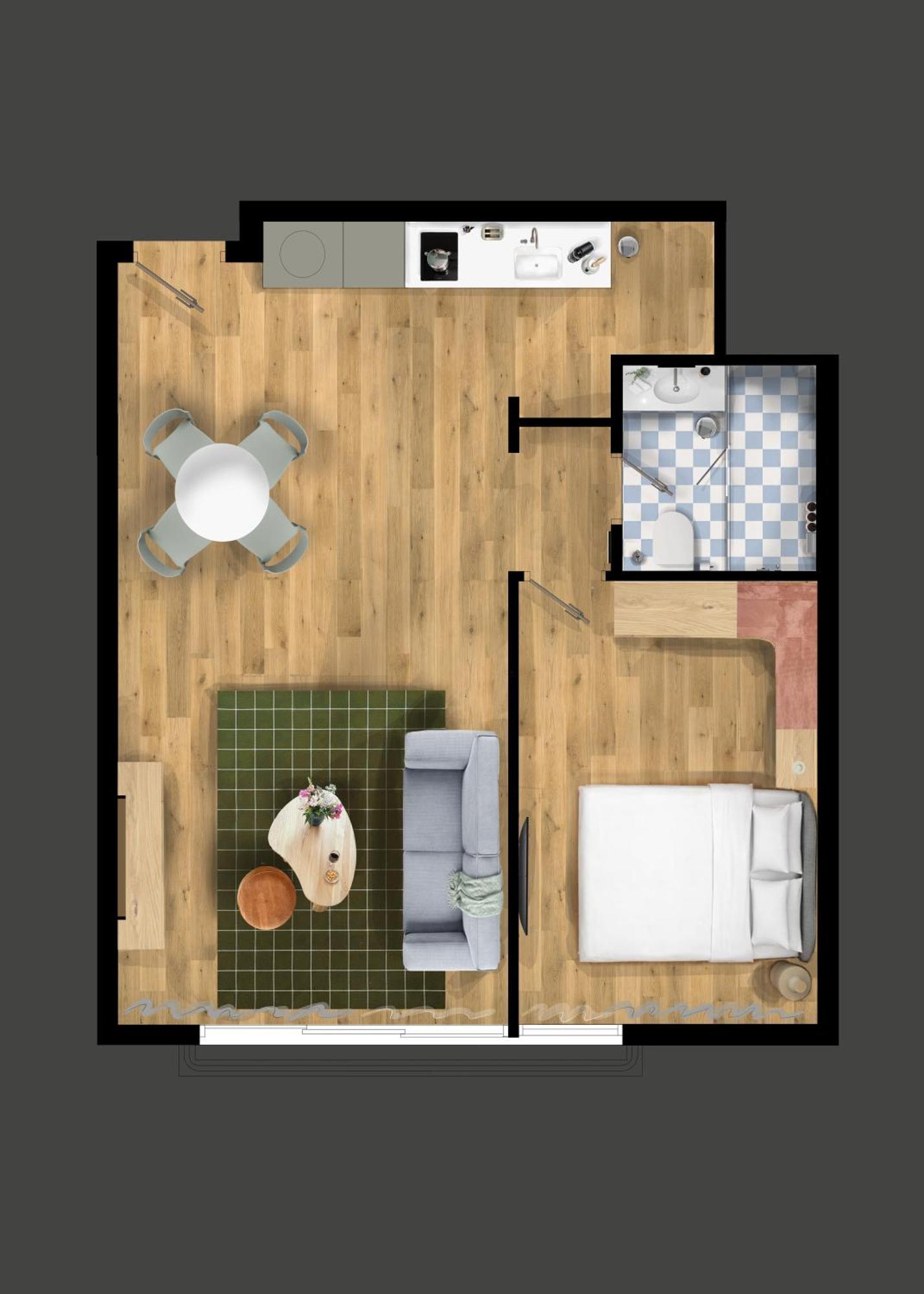 One-Bedroom Apartment