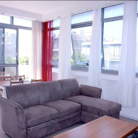 Central Apartment With Shelter Room -1 Bedroom & Living Room And Balcony-3